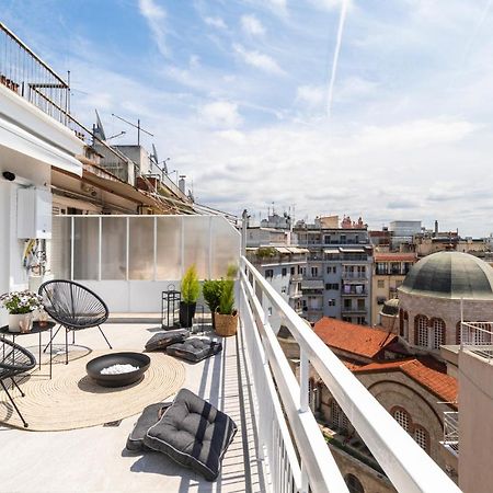 Appartement Ares Penthouse à Thessalonique Extérieur photo
