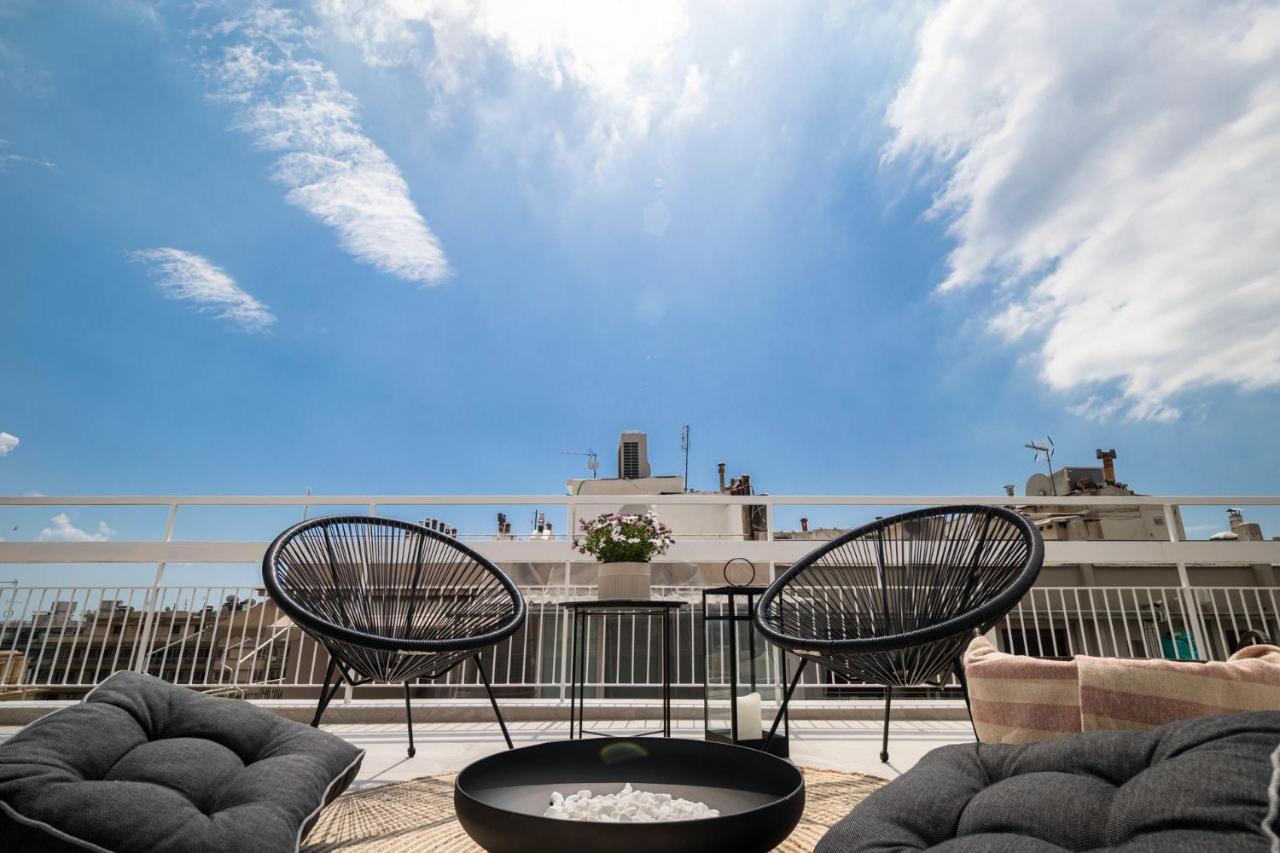 Appartement Ares Penthouse à Thessalonique Extérieur photo